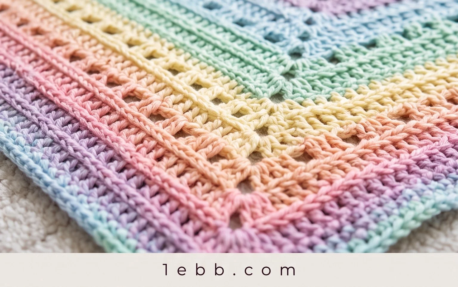 Beautiful Rainbow Hugs Mosaic Blanket